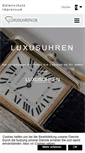 Mobile Screenshot of luxusuhren.de